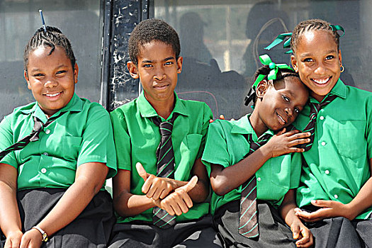 dominica,roseau,schoolchildren,excited,in,the,boat,during,unicef,-,environmental,network,whalewatching