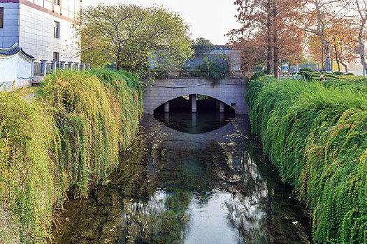 城市排水沟渠石桥,南京市