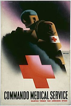 医疗,二战,海报,艺术家,游戏