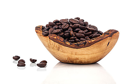 咖啡豆,木头