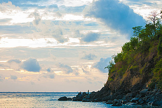 悬崖,巴厘岛