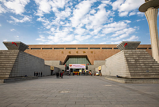 洛阳博物馆建筑外观