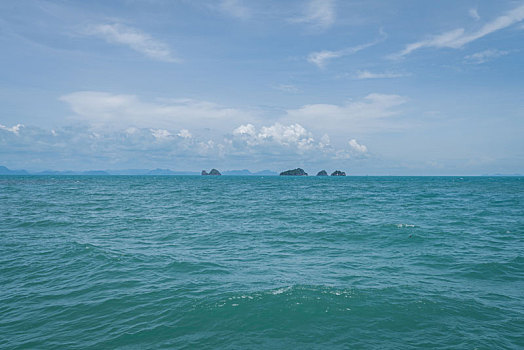 泰国苏梅岛海边自然风光,热带海岛海洋风景