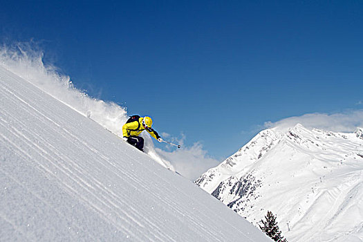 男人,滑雪,奥地利