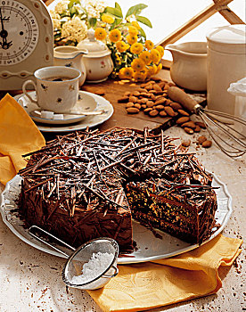 巧克力蛋糕,塞尔维亚,烹饪