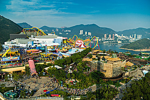 海洋公园,香港岛,香港,中国,亚洲