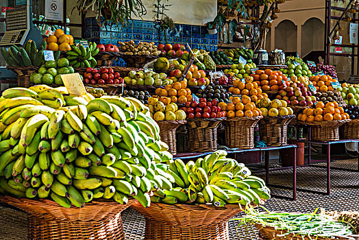 果蔬,市场,农民,丰沙尔,马德拉岛,区域,葡萄牙