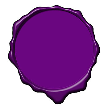 紫色,蜡,空,印