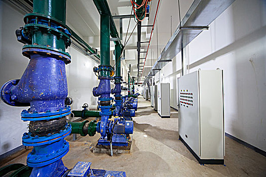 工业生活污水处理设备车间机房