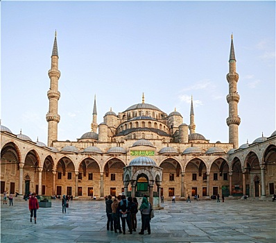 苏丹,清真寺,蓝色清真寺,伊斯坦布尔