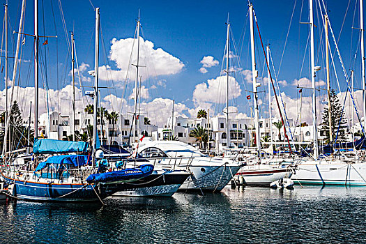 码头,港口,突尼斯