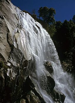 瀑布,国王峡谷,国家公园,加利福尼亚,美国