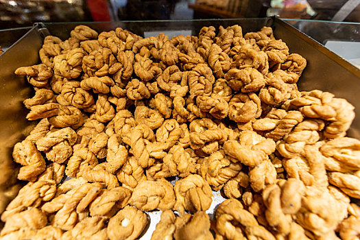 重庆市磁器口古镇小吃,陈麻花