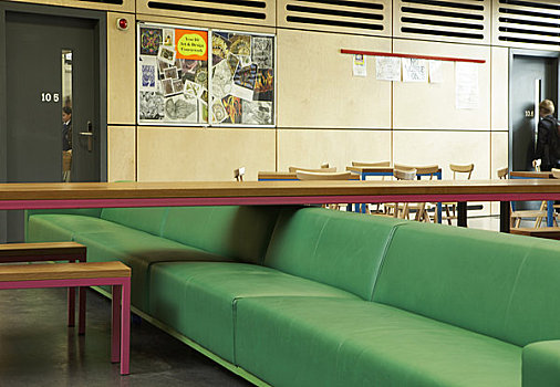 西部,伦敦,学院,2006年,绿色,沙发,桌子