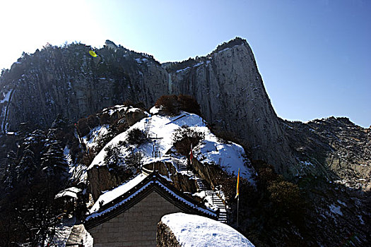 陕西-西岳华山上山道