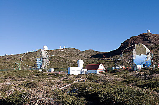 天文,望远镜,海岸,帕尔玛,加纳利群岛,西班牙