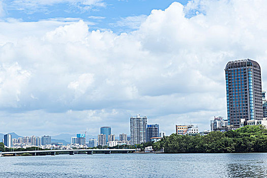 三亚湾河西港口红树林