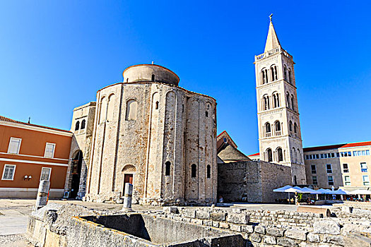 克罗地亚扎达尔老城教堂