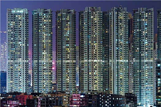香港,城市,建筑