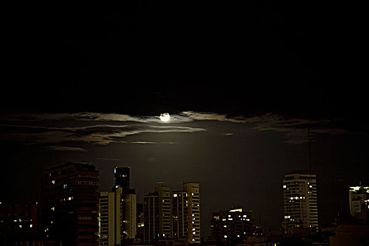 夜晚,布宜诺斯艾利斯