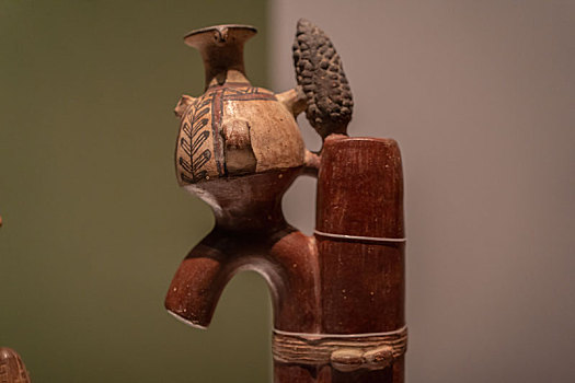 秘鲁中央银行附属博物馆藏印加帝国安第斯文明陶礼器