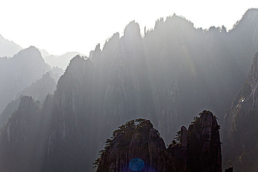 黄山,自然风光