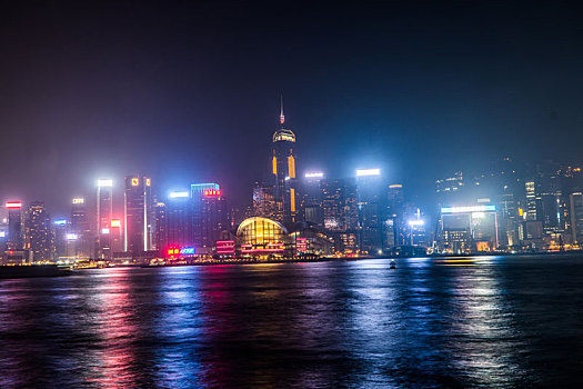 香港,城市夜景