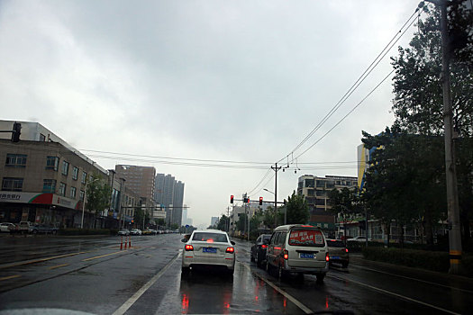 山东省日照市,连续2天降雨,气温下降明显