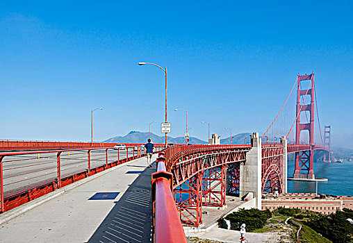 金门大桥,城市,旧金山,加利福尼亚,美国,北美