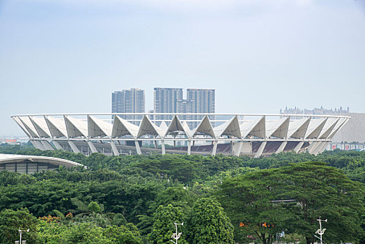 建筑,广场,汽车背景