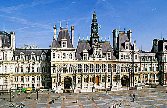 法国,巴黎,市政厅
