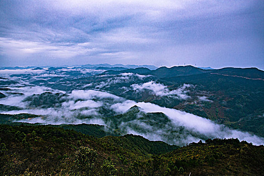 中国浙南山区风光