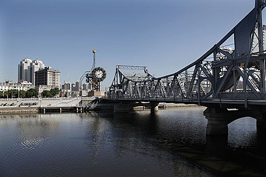 天津海河解放桥