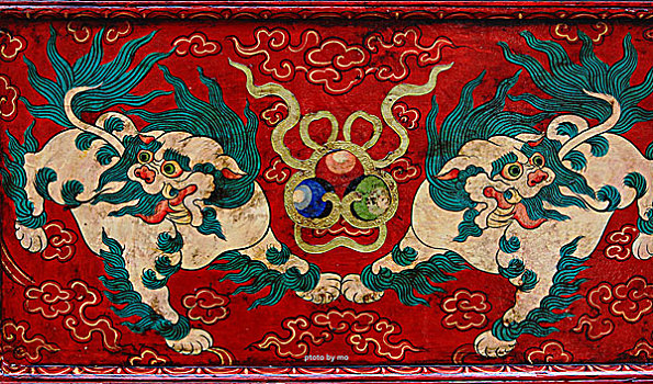 西藏白狮子
