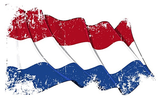 低劣,旗帜,荷兰
