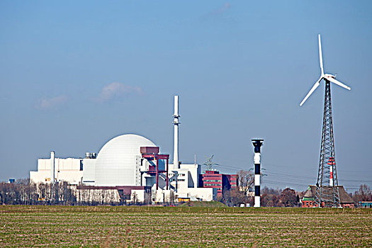 核能,植物,石荷州,德国,欧洲