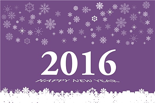 新年快乐,卡片,紫色