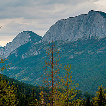 山,碧玉国家公园,艾伯塔省,加拿大