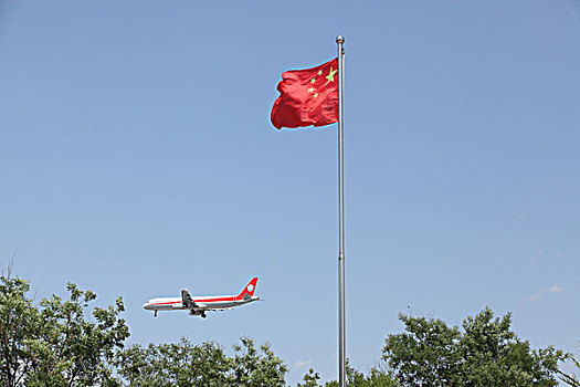 北京机场景色