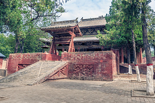 山西洪洞广胜寺,下寺