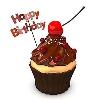 生日快乐,巧克力,蛋糕