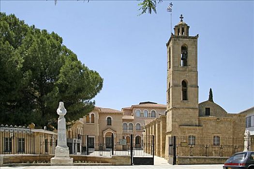 大教堂,象征,博物馆,民间艺术,尼科西亚,塞浦路斯