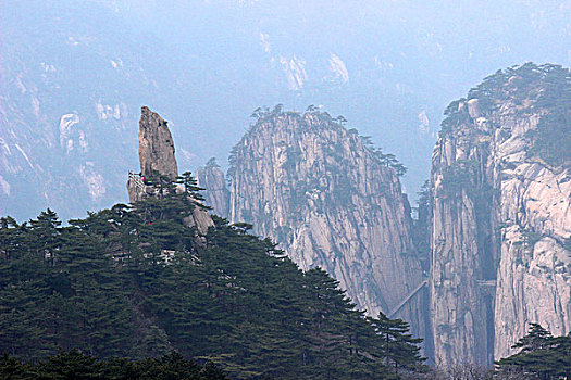 黄山,奇石,云海,壮观,名胜,风景,0283