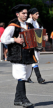 音乐人,传统服装,萨丁尼亚