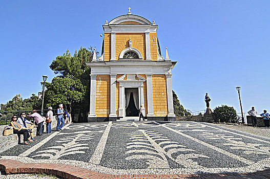 圣乔治奥,教堂,波托菲诺,利古里亚,意大利