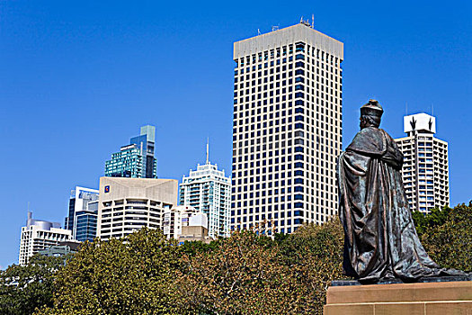 澳大利亚,新南威尔士,悉尼,中央商务区,大教堂,雕塑,大主教