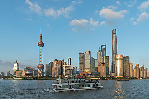 上海外滩城市风光,lujiazui