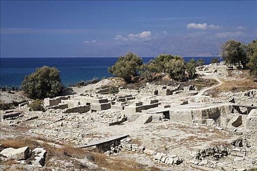 考古挖掘,克里特岛,希腊