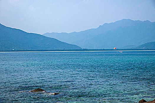 海南陵水分界洲岛前途无量景观海岸