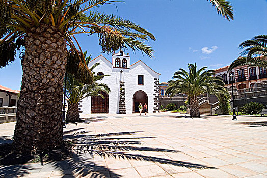 教堂,多明我,帕尔玛,加纳利群岛,西班牙,欧洲